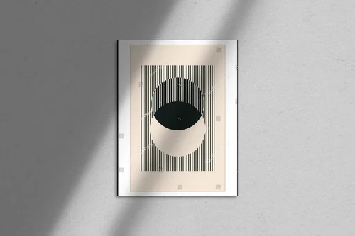 Geometryczne marzenia w pastelowej harmonii