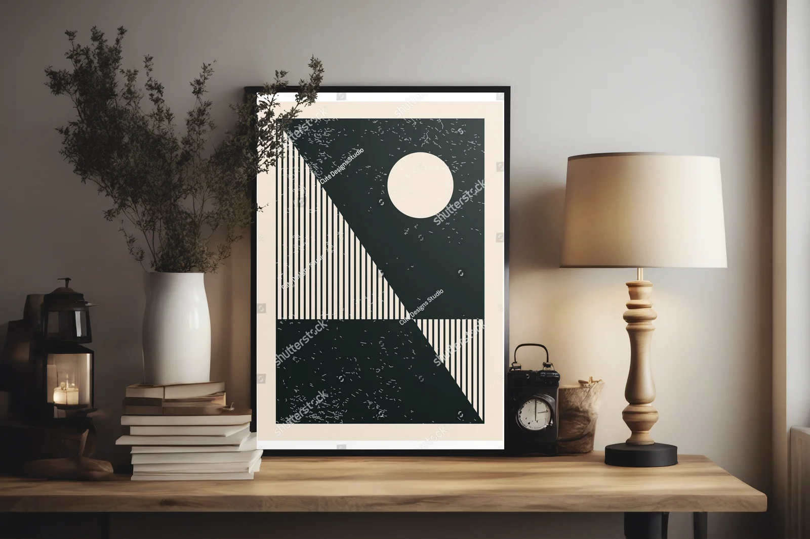 Geometryczne inspiracje w stonowanej kolorystyce