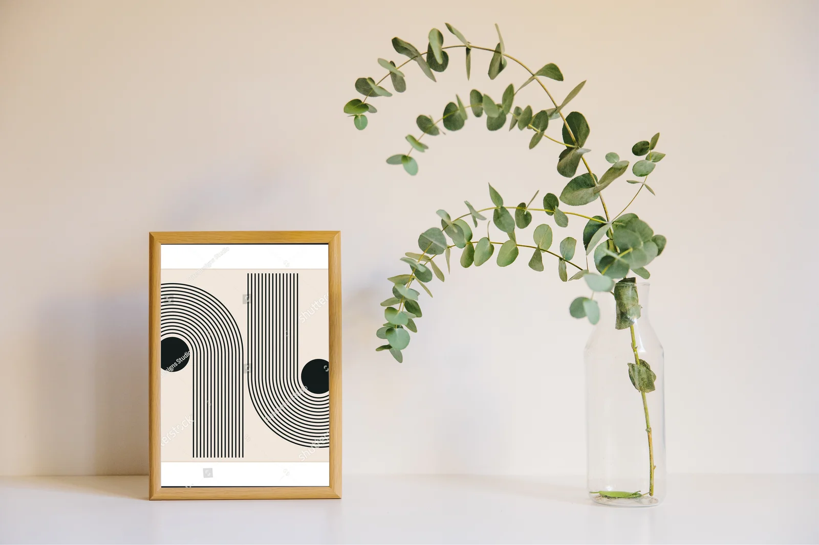 Elegancka geometria lat 20. w subtelnych tonacjach