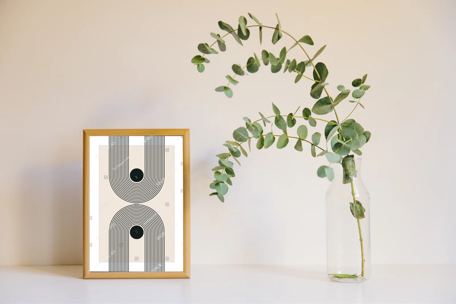 Geometria i elegancja w pastelowych odcieniach