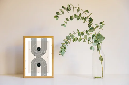 Geometria i elegancja w pastelowych odcieniach