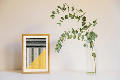 Nowoczesne geometrie w eleganckiej pastelowej tonacji