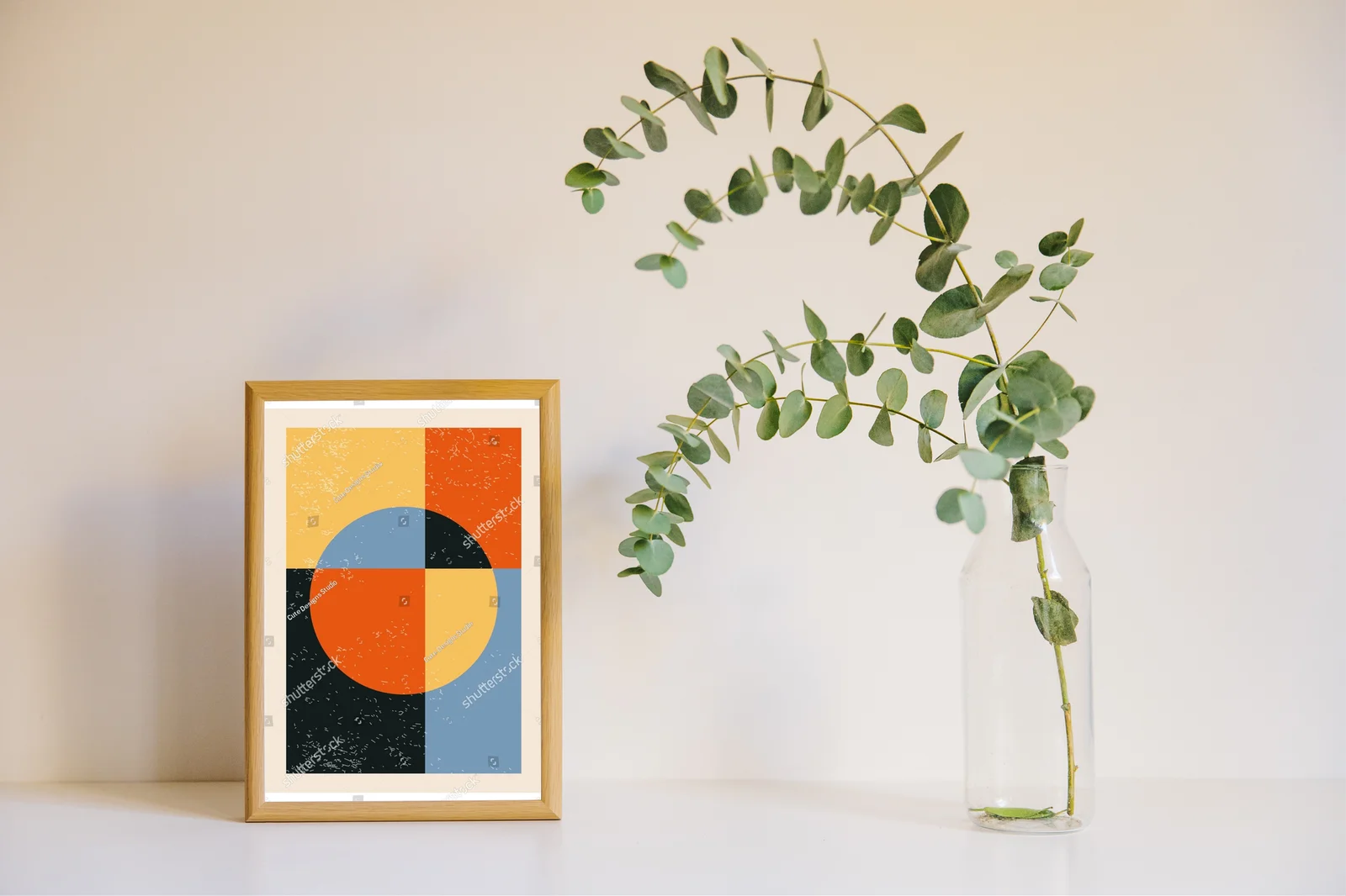 Geometryczne inspiracje w delikatnych tonach