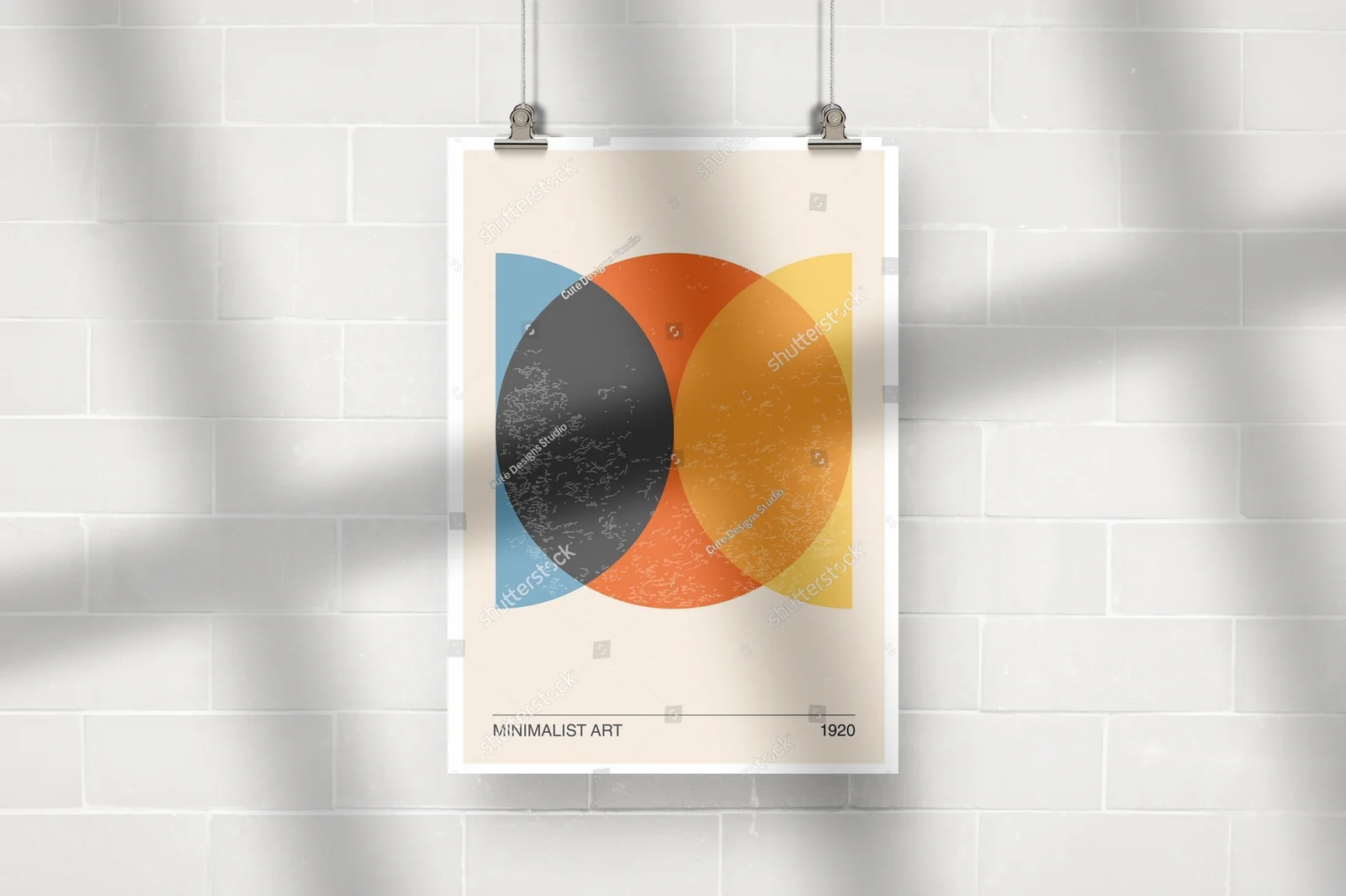 Geometryczne harmonijki w pastelowej tonacji