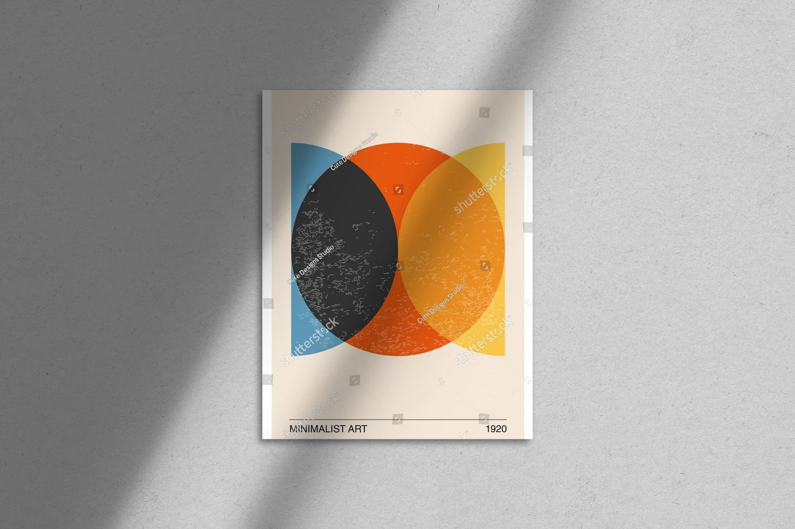 Geometryczne harmonijki w pastelowej tonacji