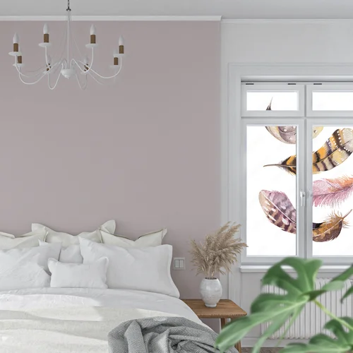 Żywe akwarelowe pióra w boho stylu ręcznie wykonane
