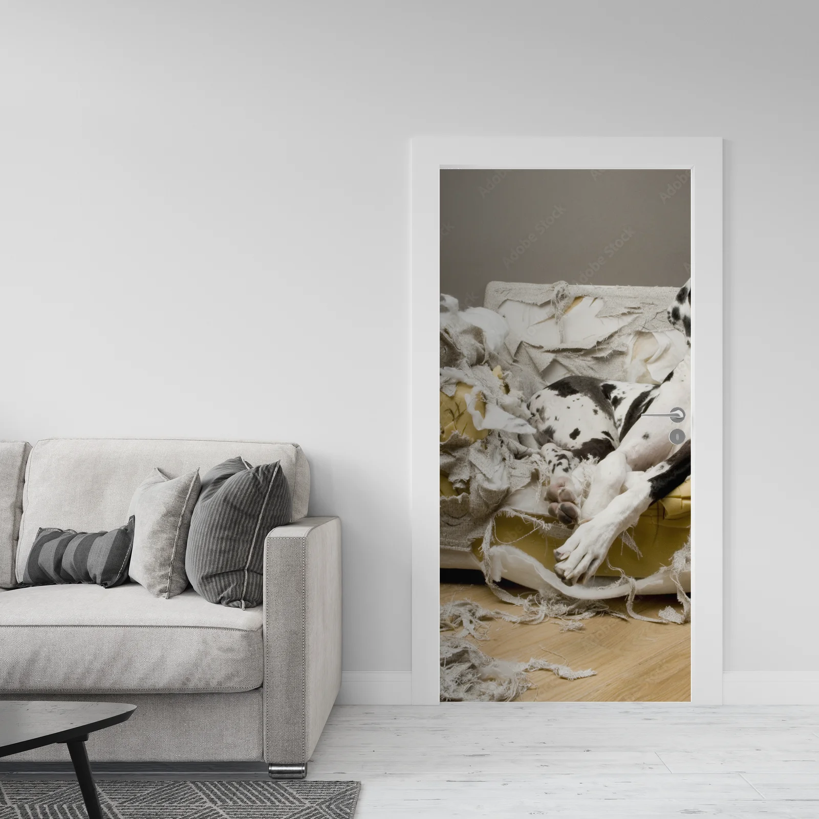 Harmonia w czerń: Odważny design psiego towarzysza