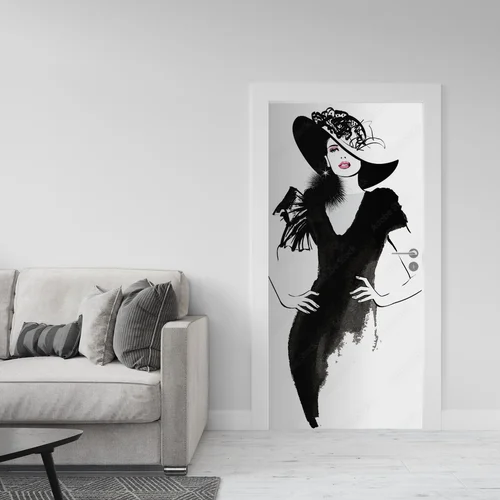 Elegancka kobieta w klasycznym kapeluszu