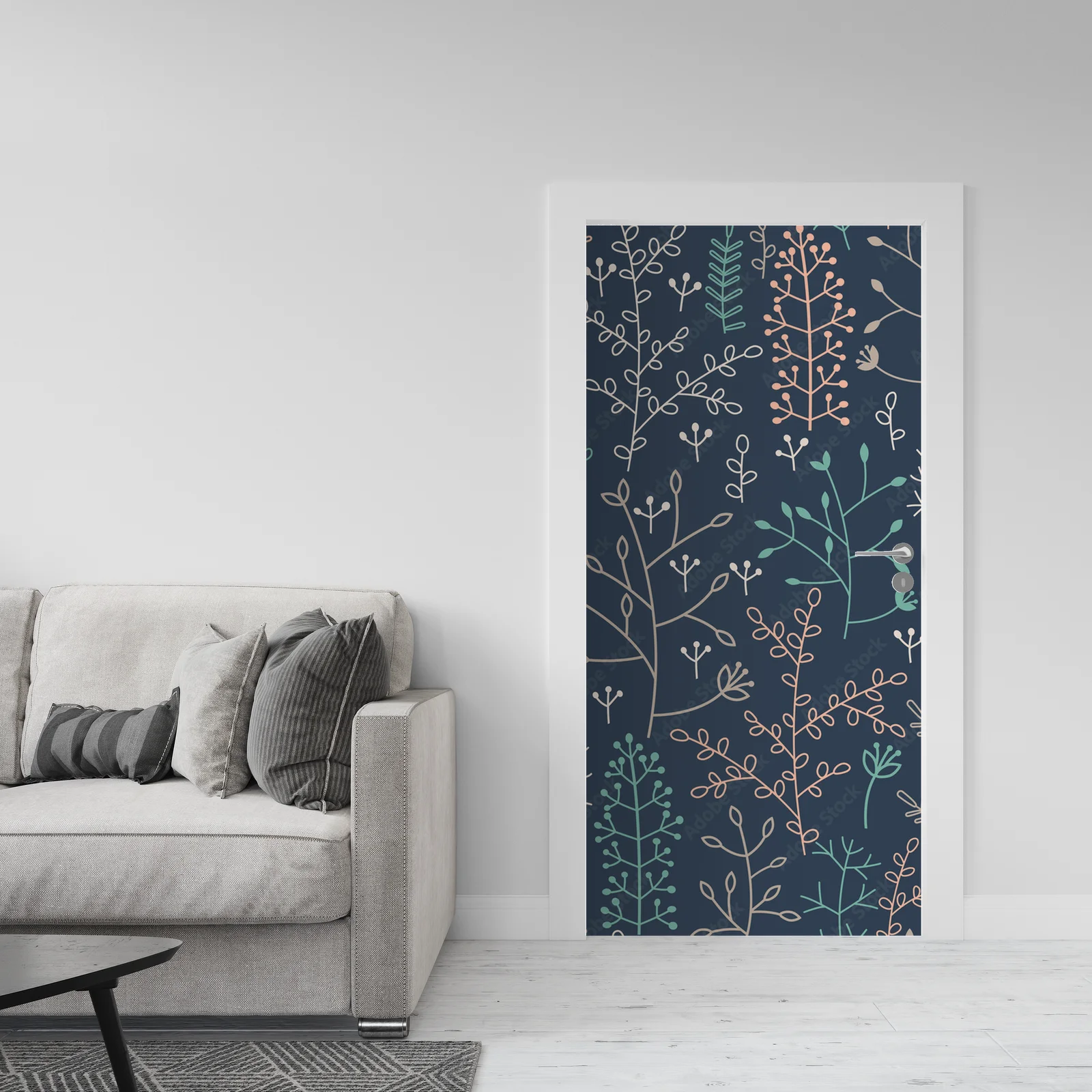 Minimalistyczna elegancja w kwiatowym stylu