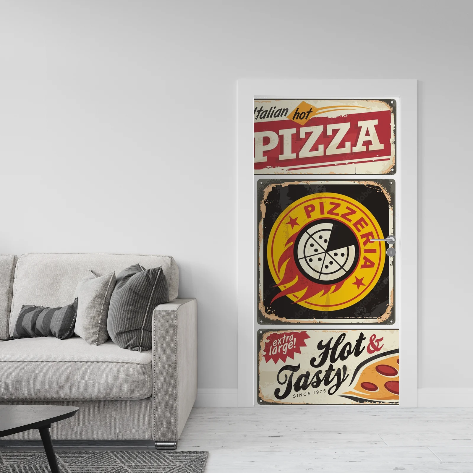 Pizzowe inspiracje w odcieniach eleganckiej czerni