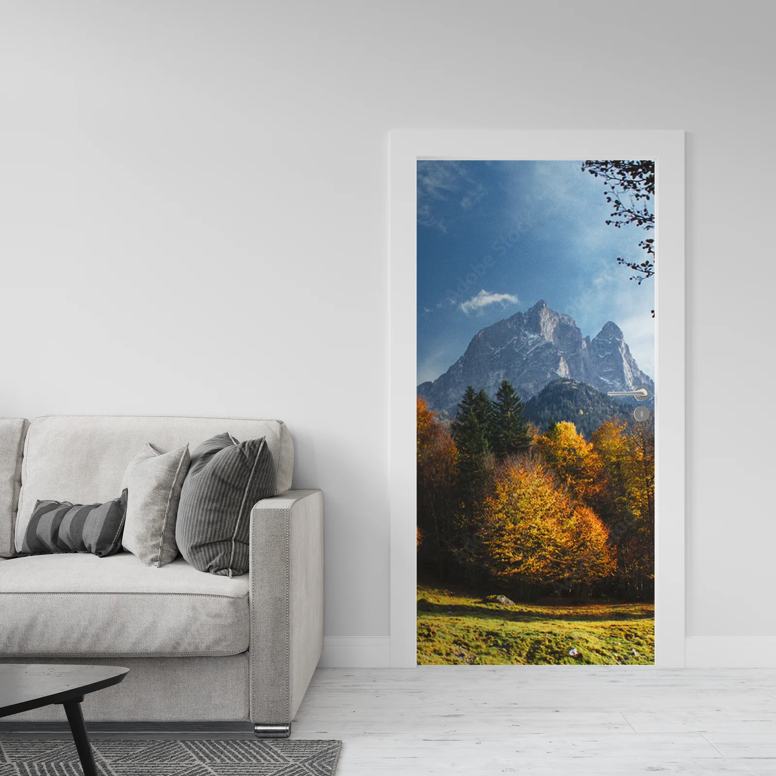 Autumnal pejzaż z leśnymi inspiracjami