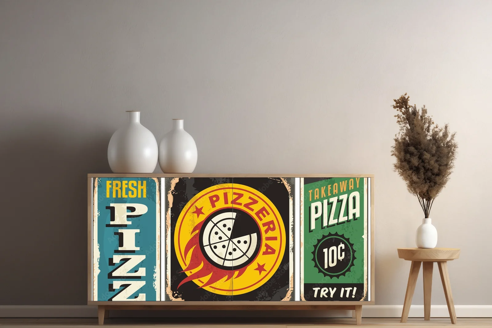 Pizzowe inspiracje w odcieniach eleganckiej czerni