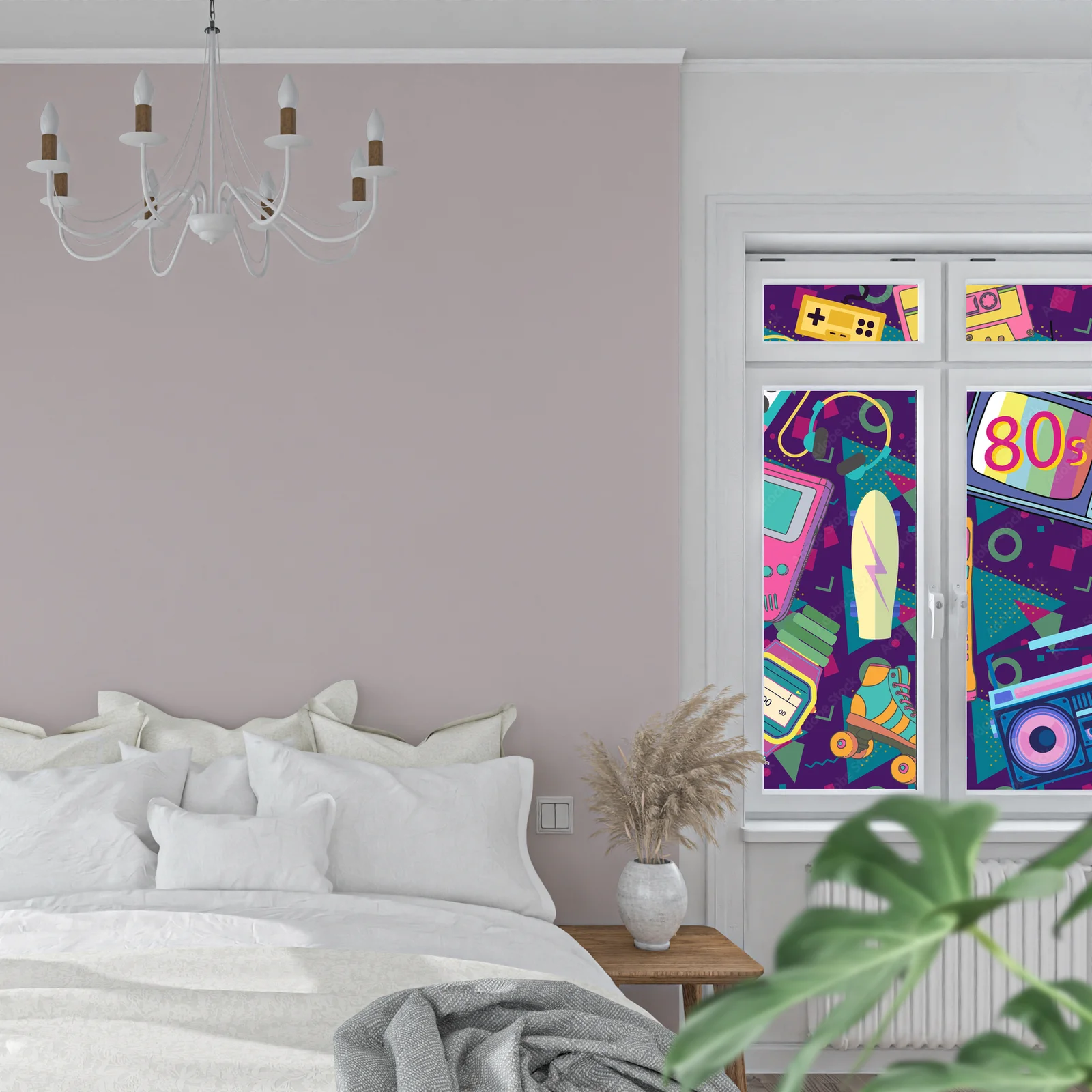 Energiczne lata 80. w kolorze retro