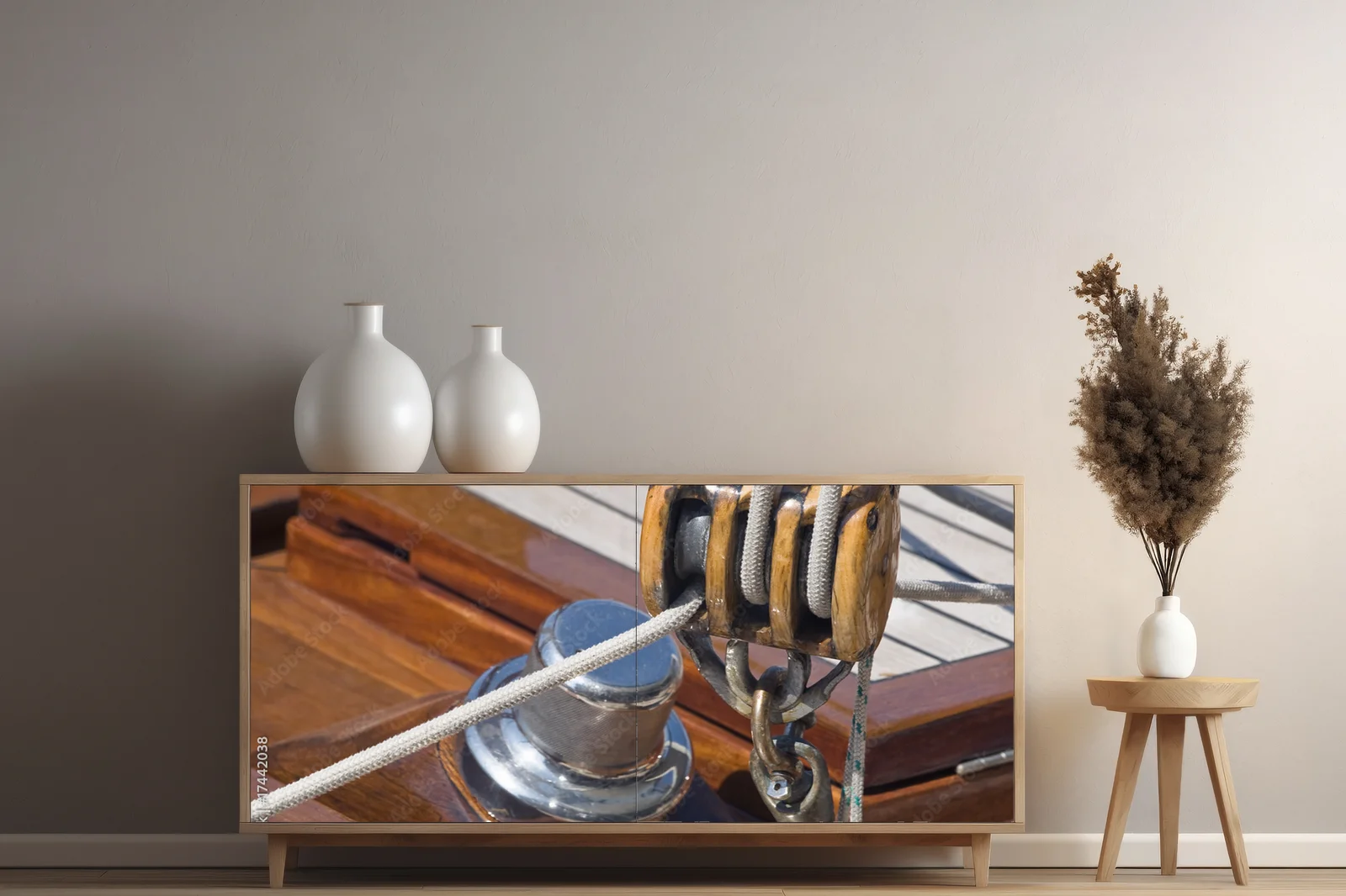 Eleganckie morskie harmonie w stonowanej palecie