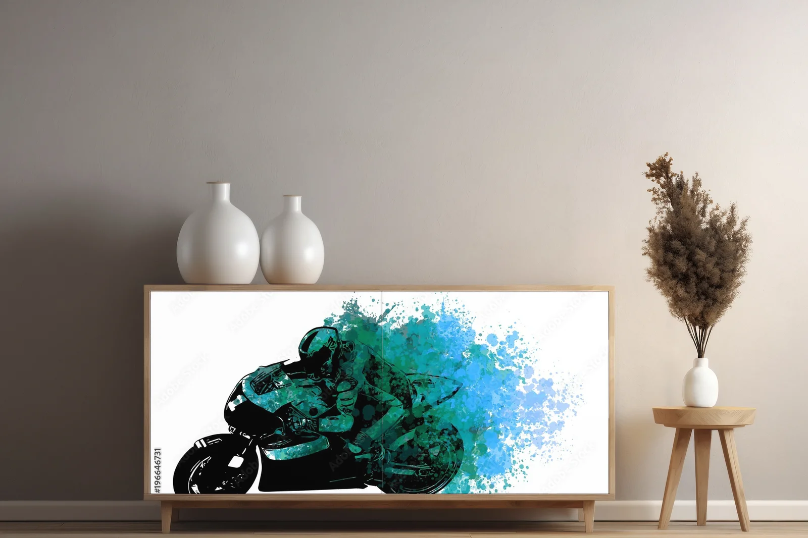 Motocyklowy zew wolności w białych barwach