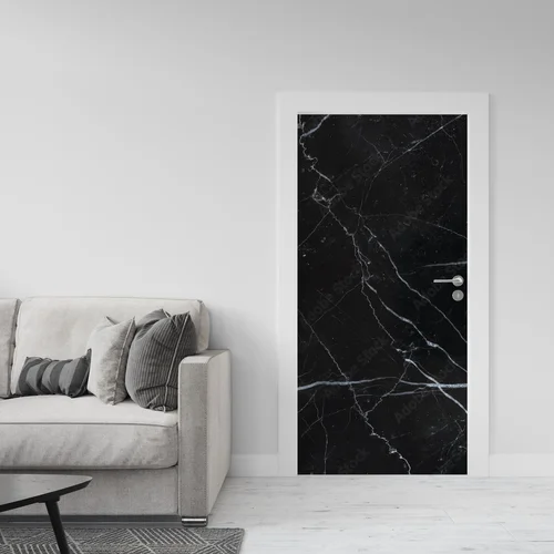 Elegancka tekstura czarnego marmuru