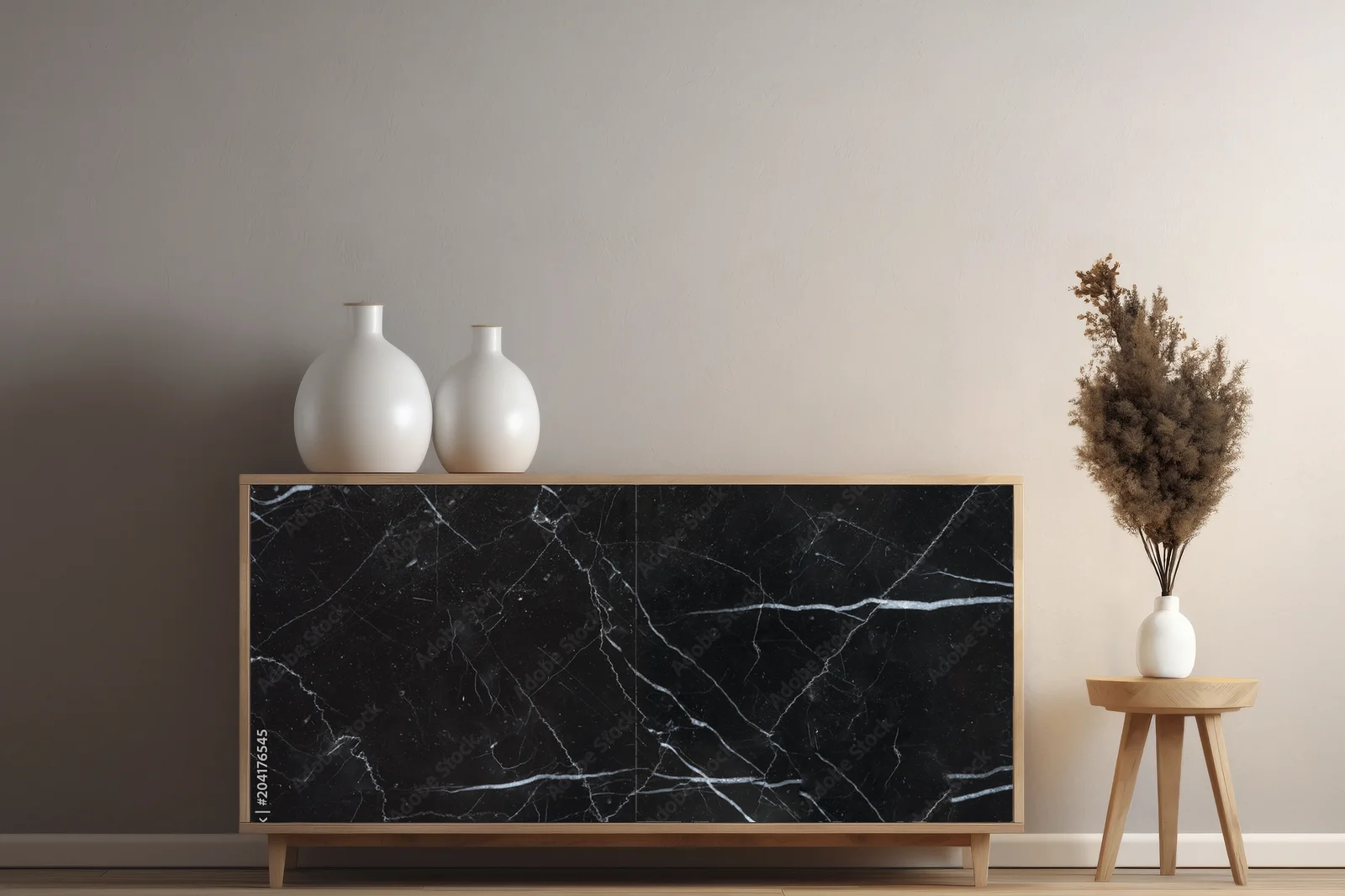 Elegancka tekstura czarnego marmuru