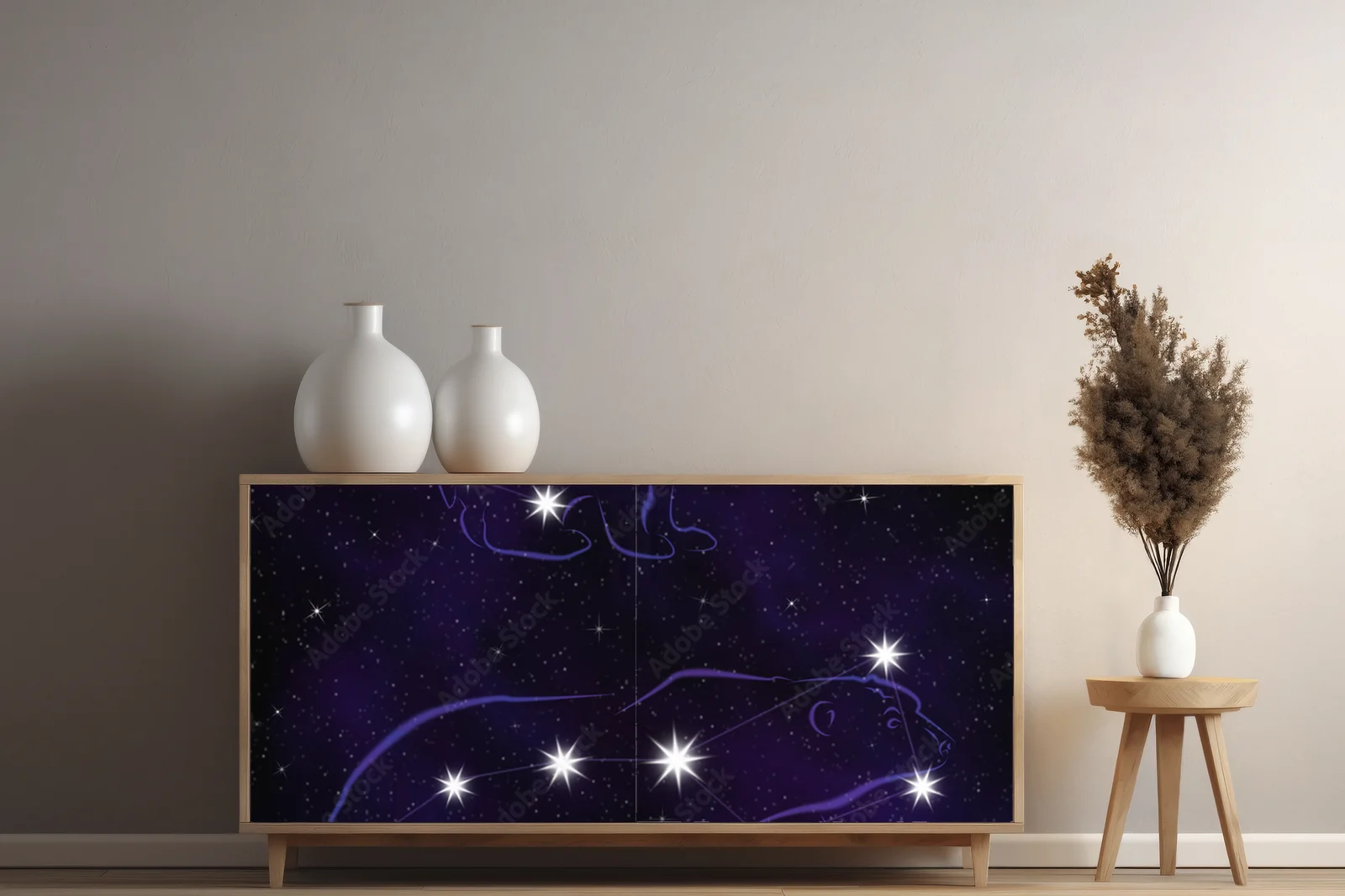Ursa Major i Ursa Minor: gwiezdny taniec w nocy