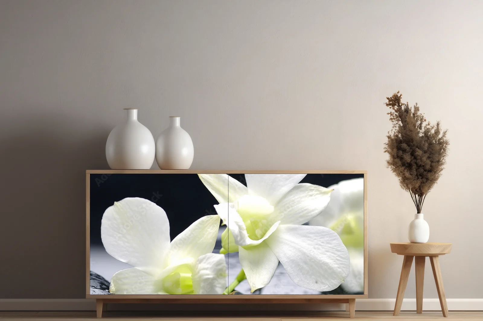 Zjawiskowa harmonia orchidei w delikatnych odcieniach