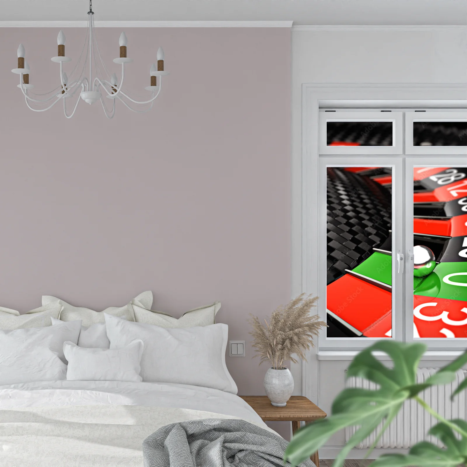 Elegancka grafika inspirowana ruletką