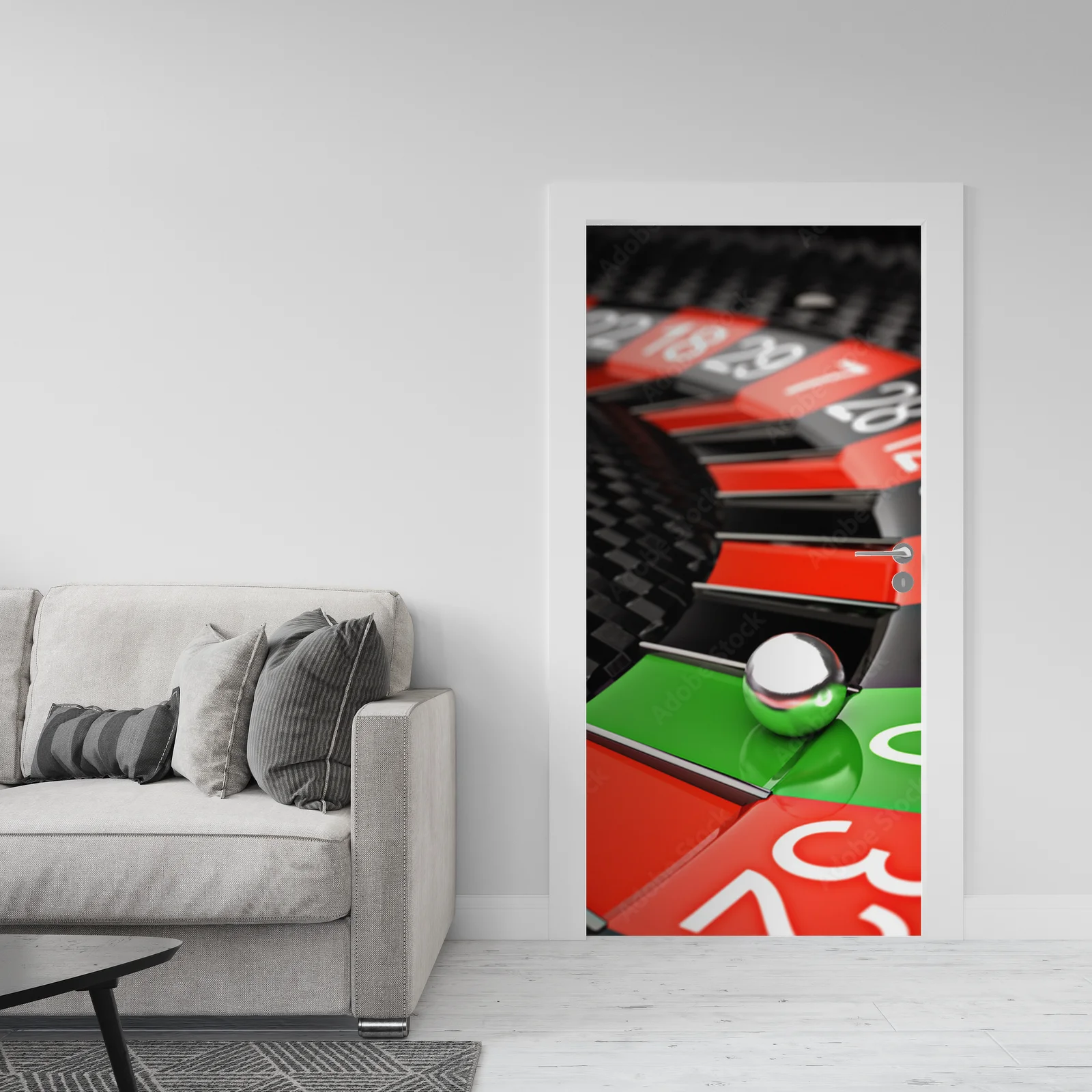 Elegancka grafika inspirowana ruletką