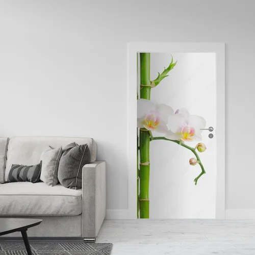Elegancja orchidei: biały powiew naturalności
