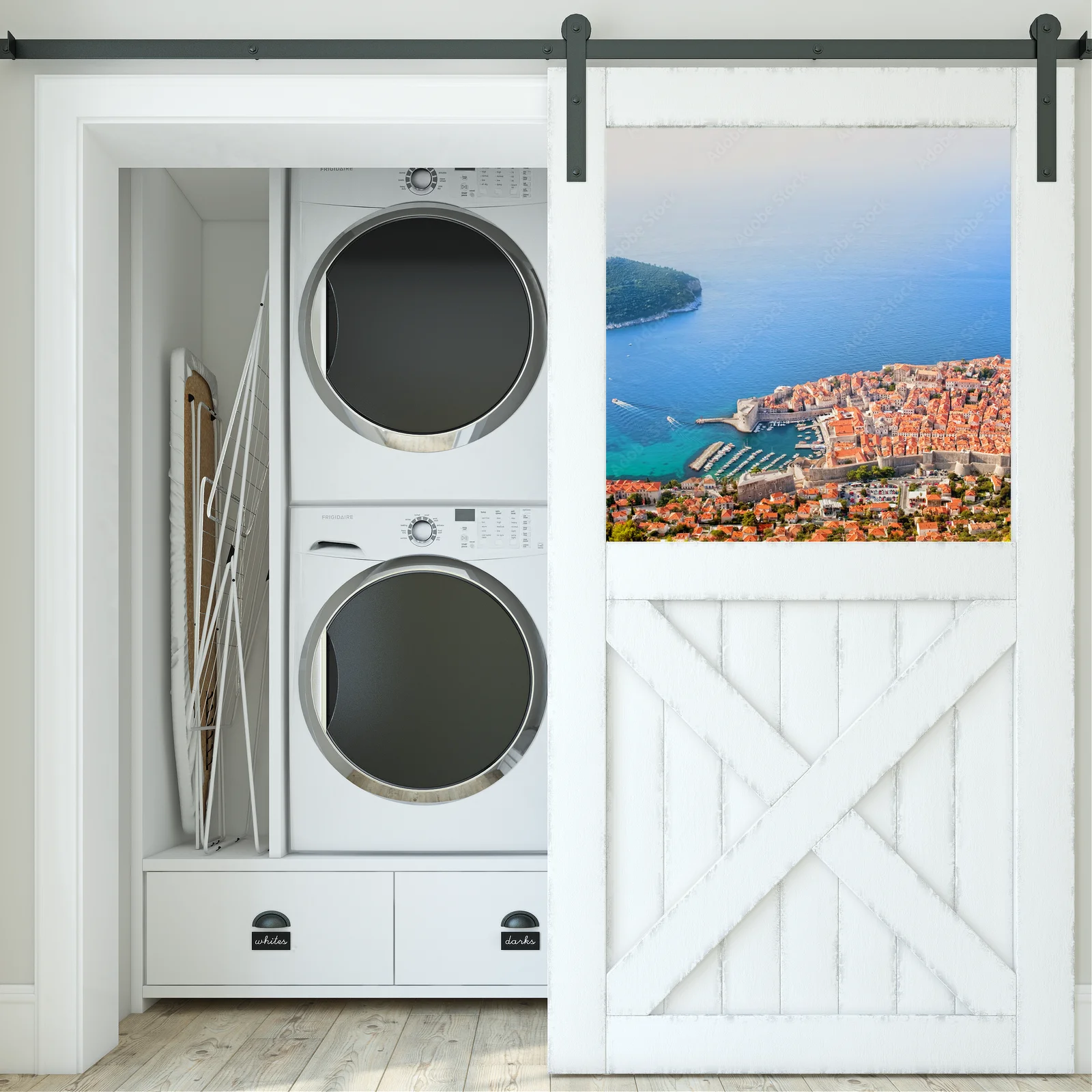 Atrakcyjne ujęcie Dubrovnika z lotu ptaka