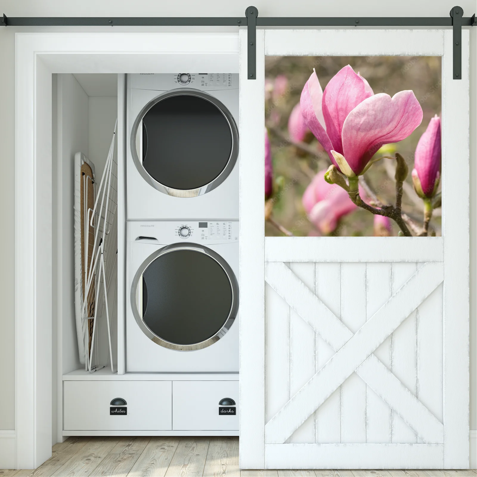 Elegancka magnolia w ciepłych odcieniach
