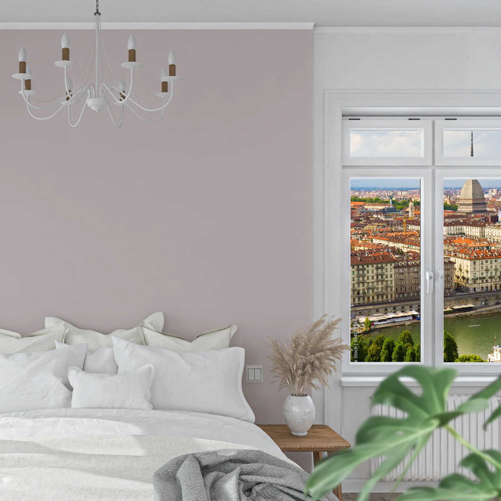 Panoramiczny widok na Torin z majestatyczną Mole Antonelliana