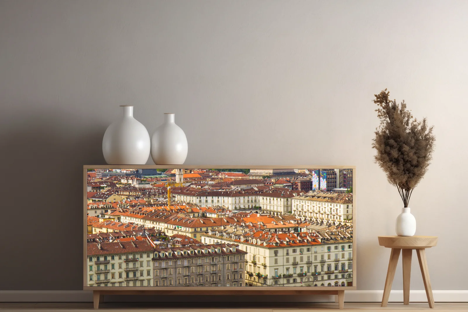 Panoramiczny widok na Torin z majestatyczną Mole Antonelliana