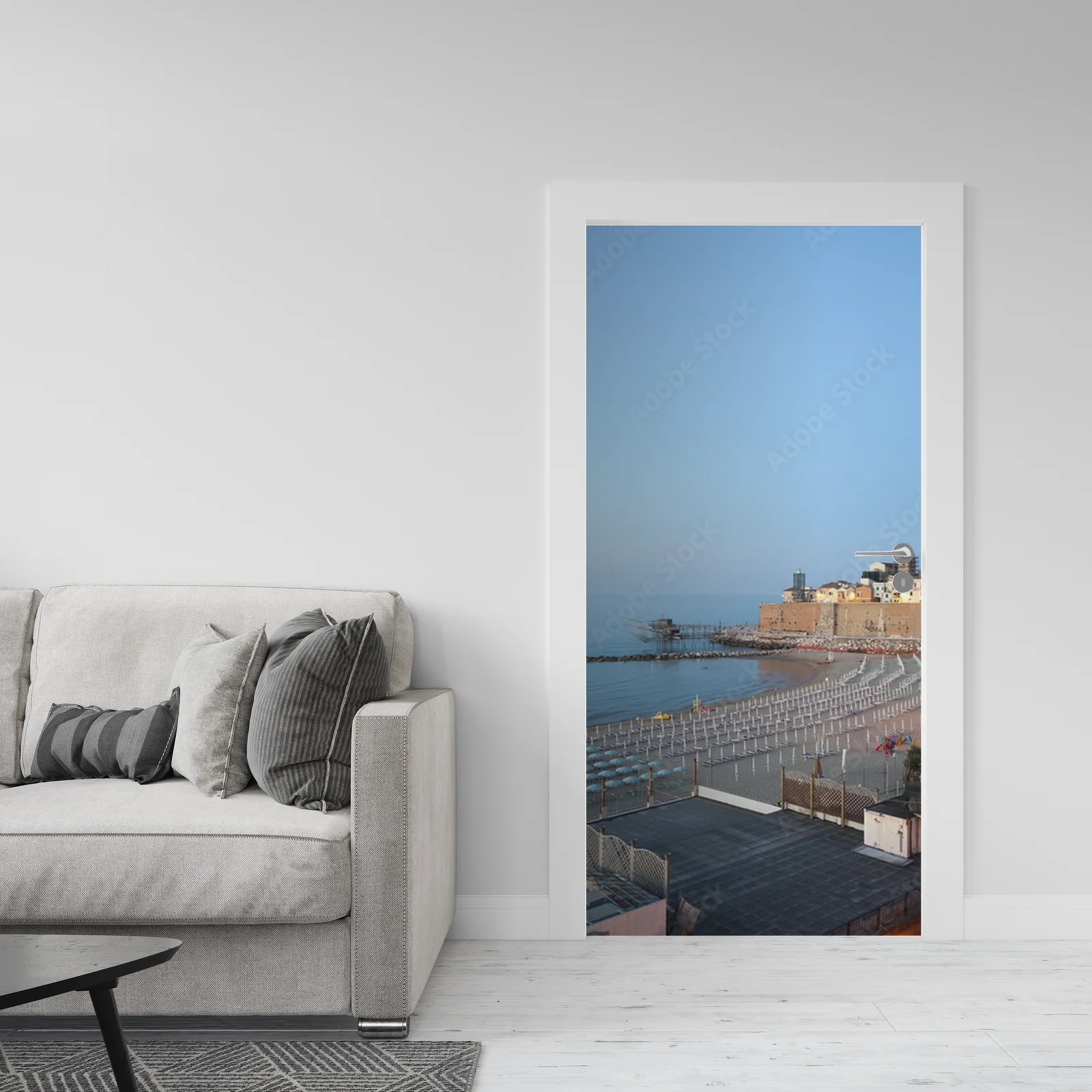 Wieczorny urok plaży Termoli