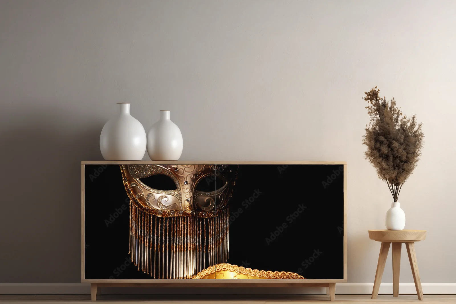 Tajemniczy połączenie w eleganckiej czerni