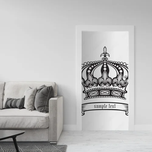 Majestatyczna elegancja korony w białej palecie