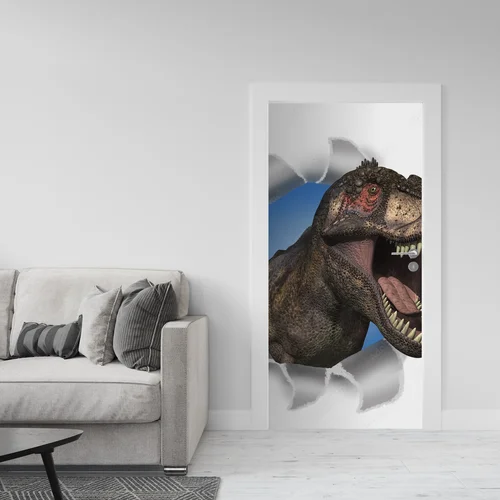 Dinozaur w akcji – moc przygody na białym tle