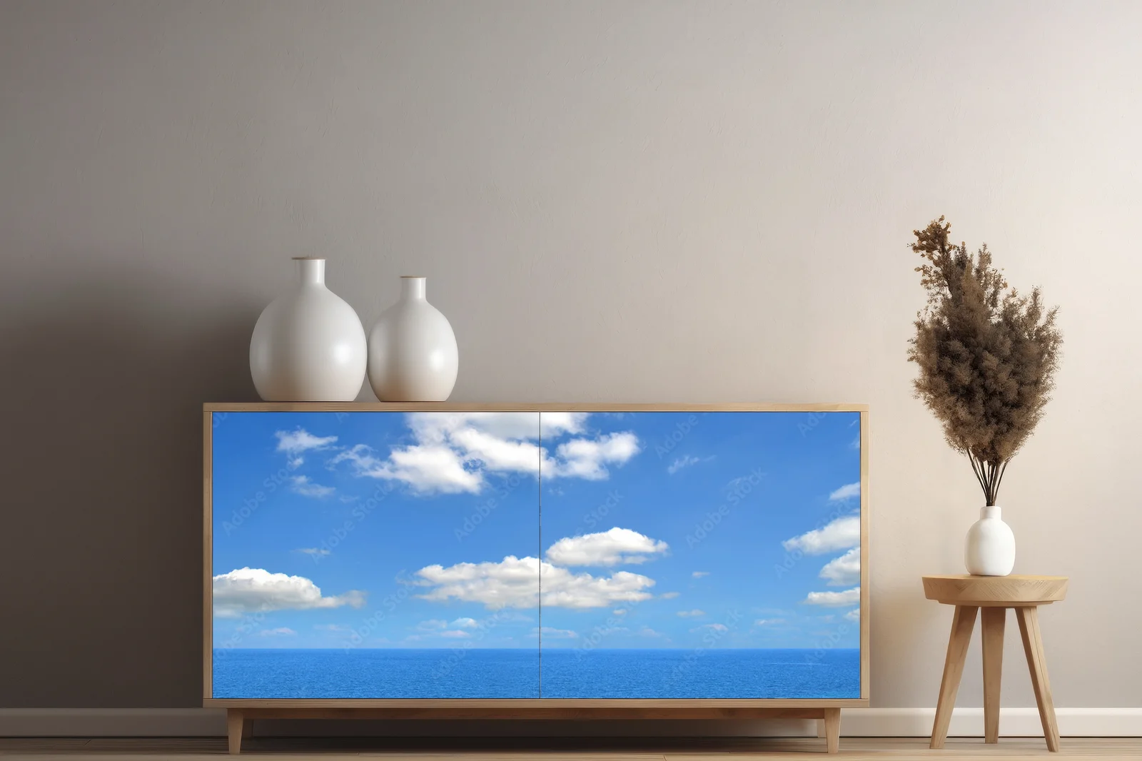 Panoramiczne widoki oceanu w niezwykłych odcieniach niebieskiego