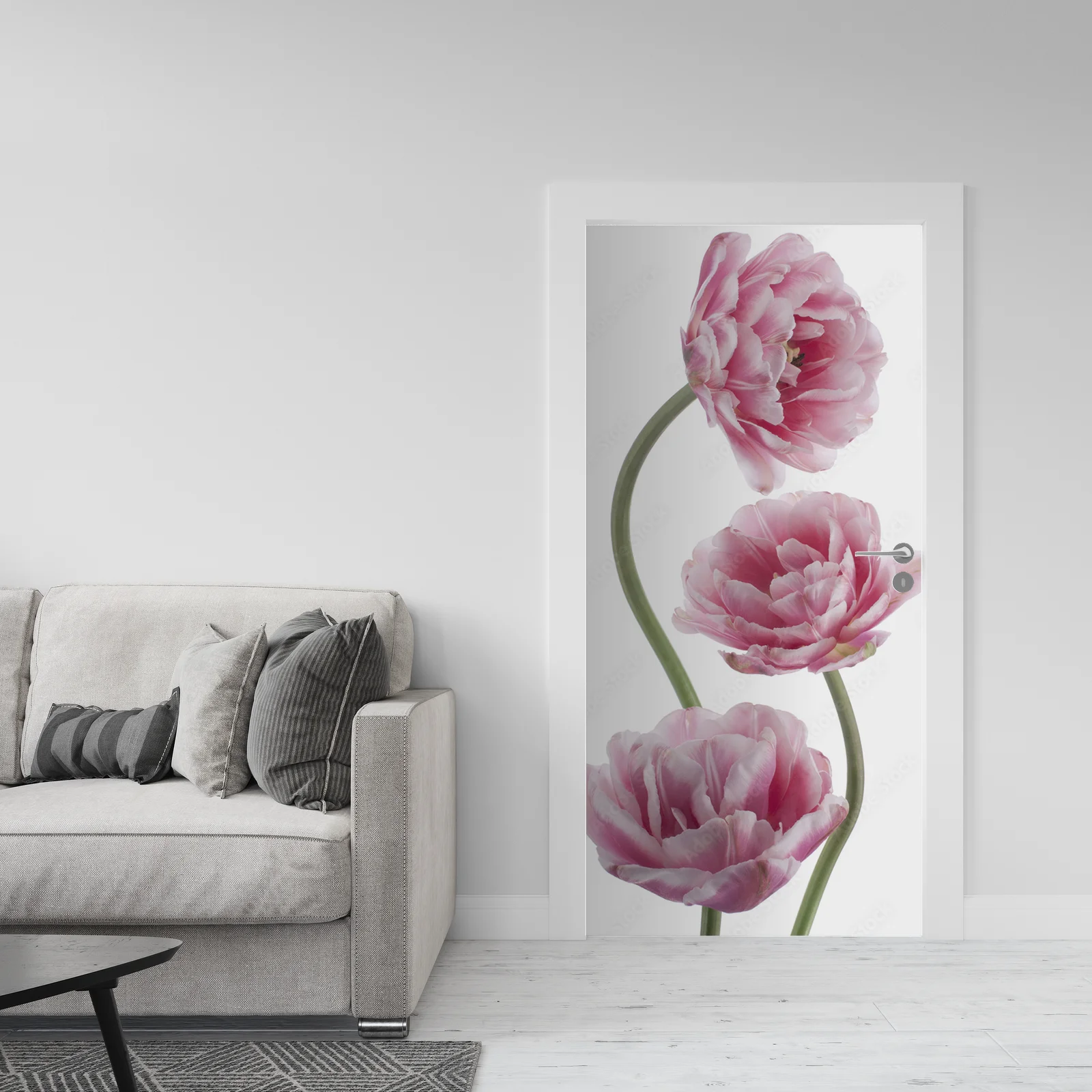 Tulipany w romantycznej bieli i delikatnych odcieniach