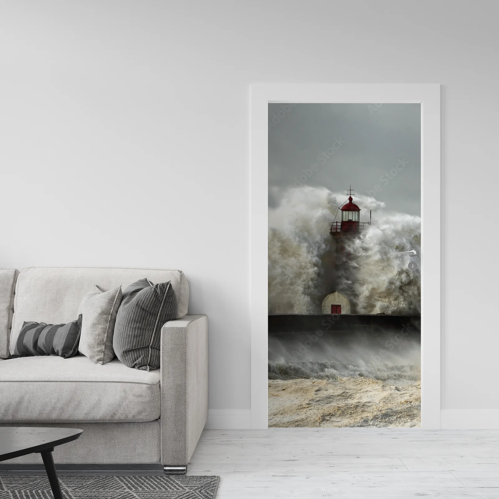Oceaniczne odcienie w szaro-niebieskich tonach