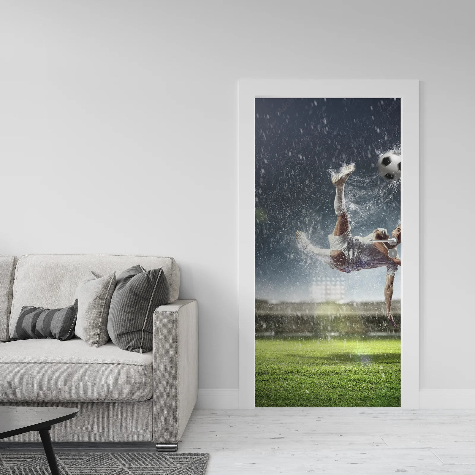Ekspresyjny futbol w mrocznych odcieniach