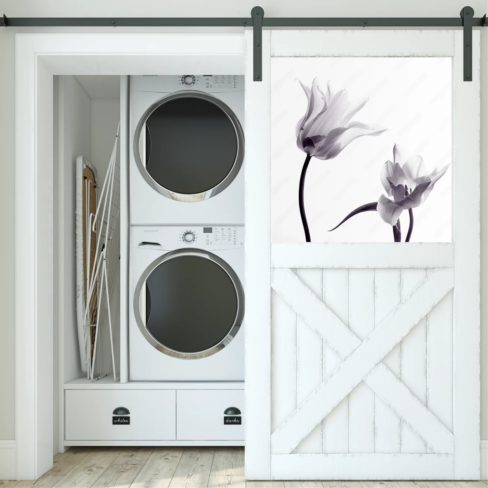 Subtelne tulipany w monochromatycznej harmonii