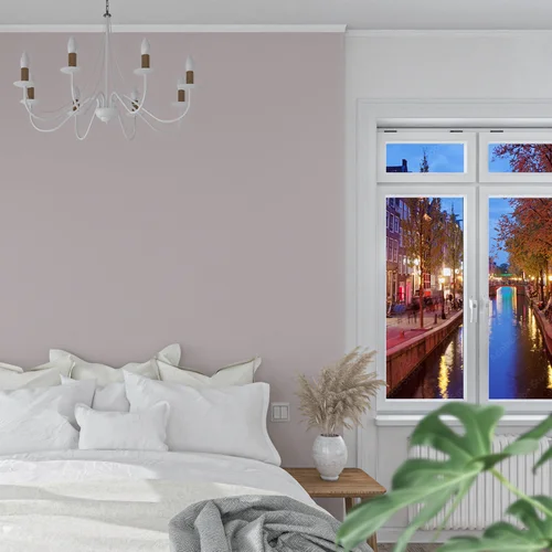 Zjawiskowy Amsterdam w blasku czerwonych świateł