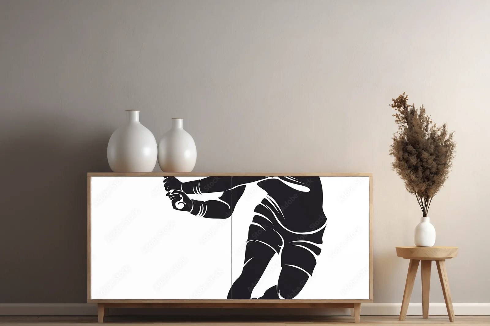 Silhouette tenisisty – dynamiczna sztuka ruchu