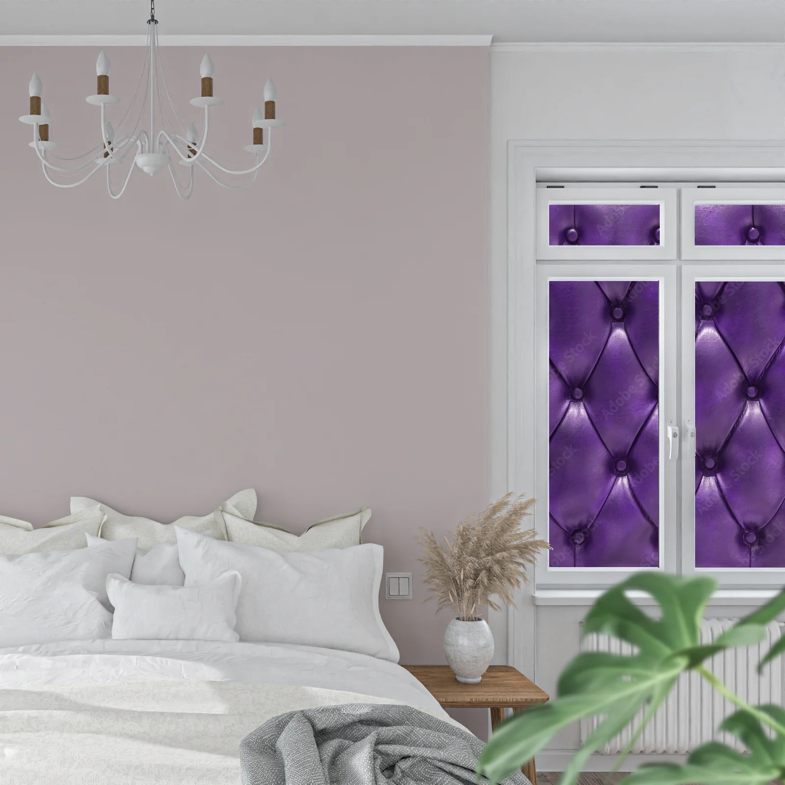 Elegancka purpura w vintage’owym stylu