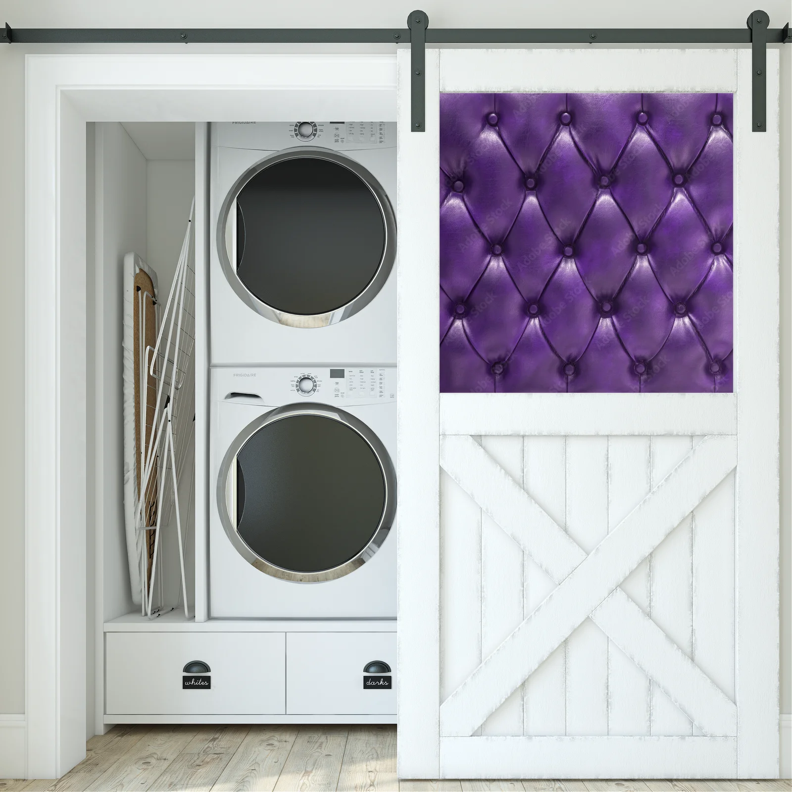 Elegancka purpura w vintage’owym stylu