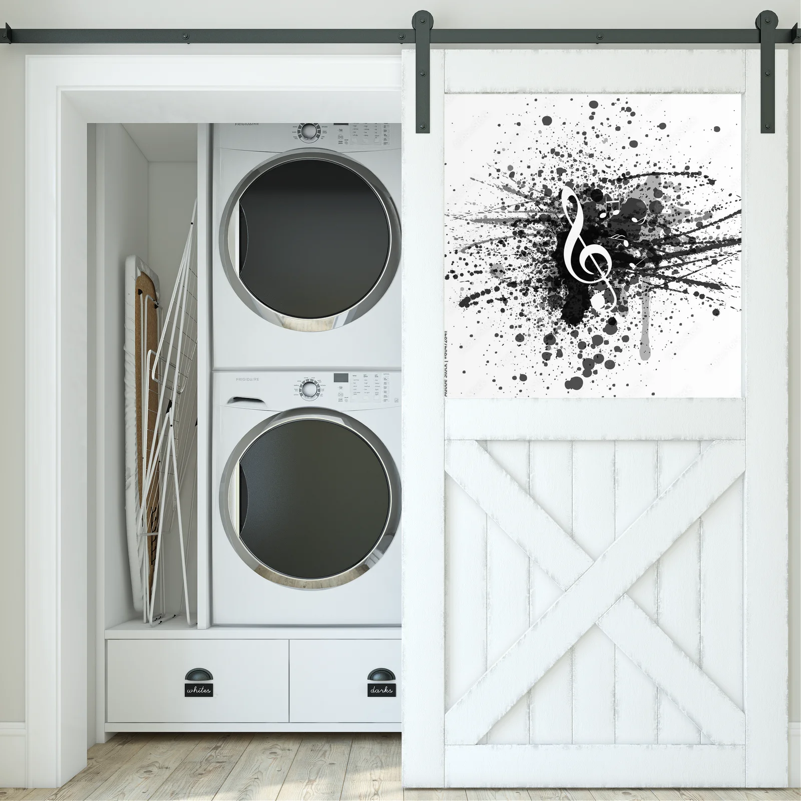 Harmonia dźwięków w monochromatycznej elegancji