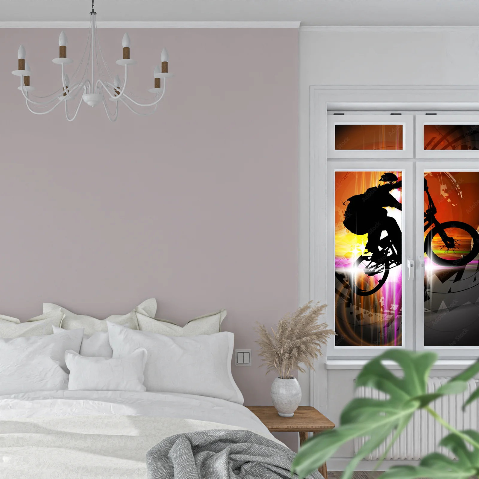 Ekstremalne skoki BMX w miejskiej scenerii