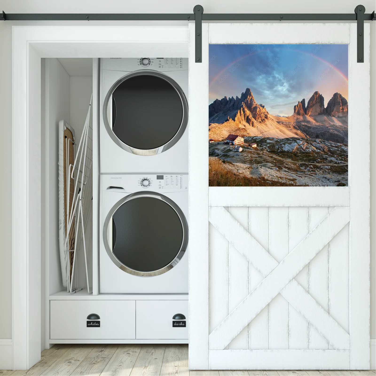 Zachwycające Dolomity w magicznych barwach zachodu