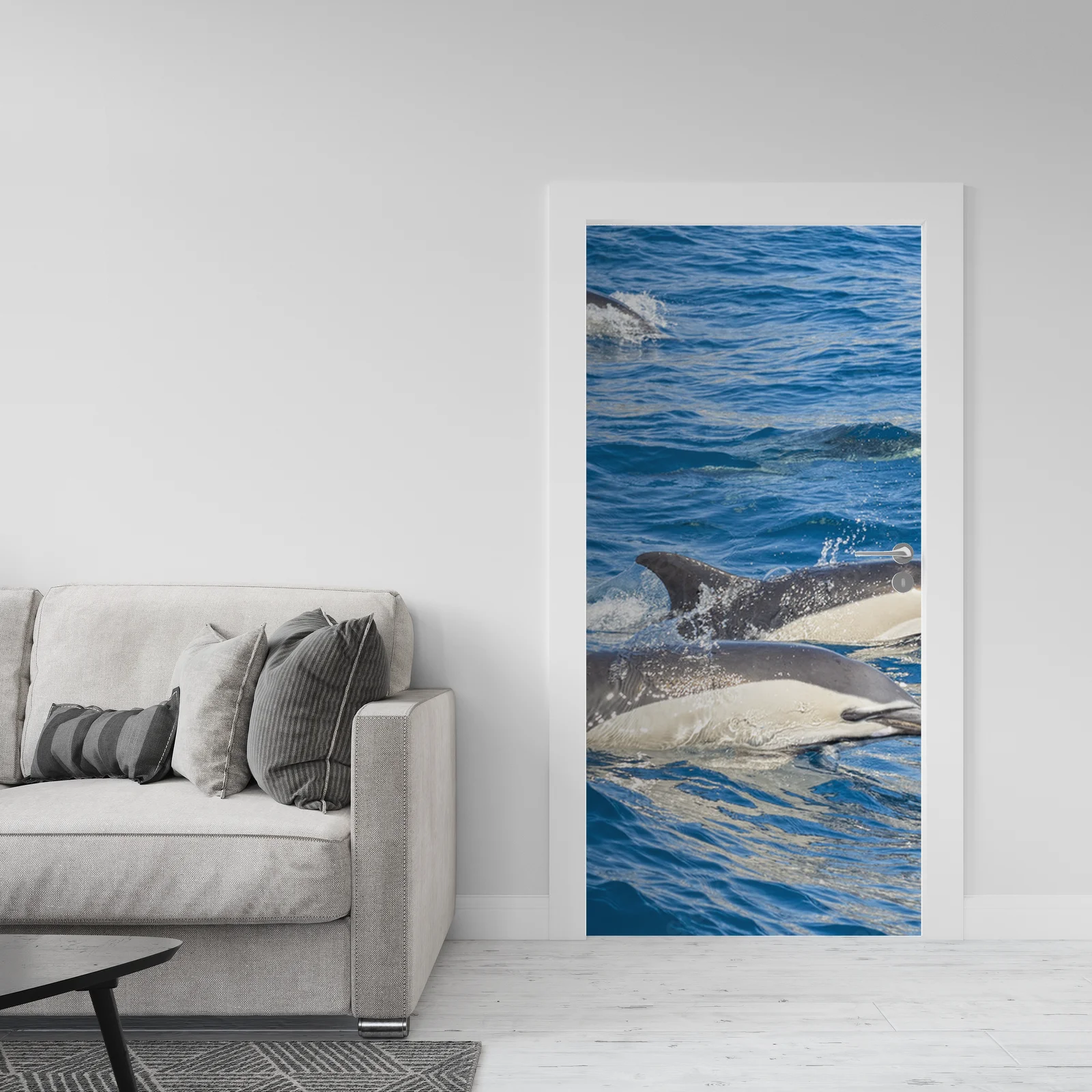 Delfiny w błękicie oceanu – esencja natury