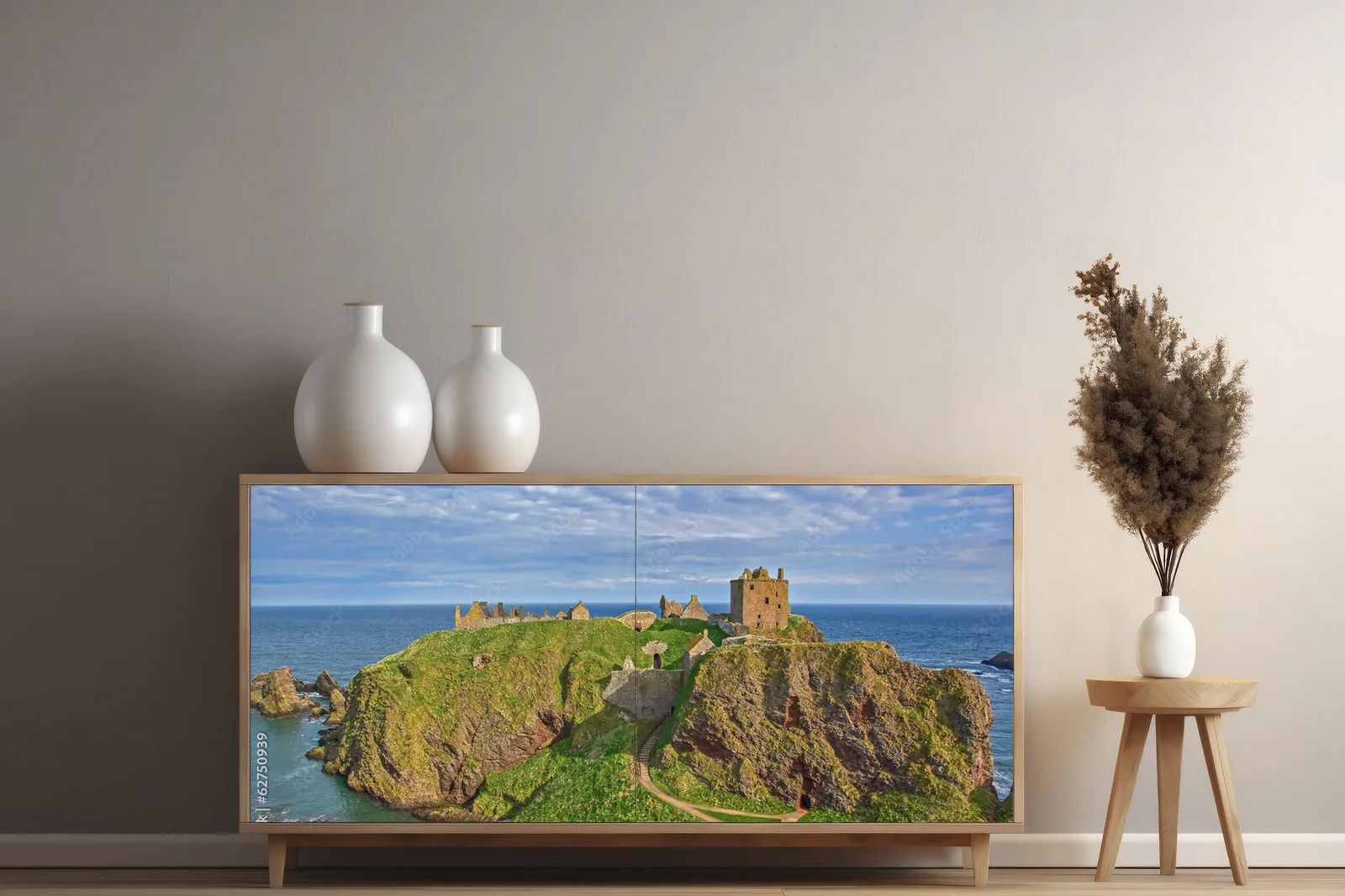 Magia Dunnotar Castle: Szkocki zamek w niebieskich tonach