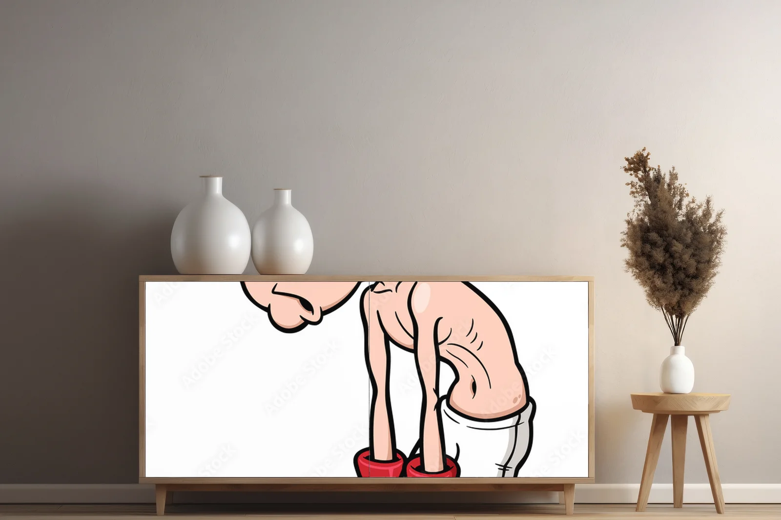 Kolorowy świat boksu w radosnej aranżacji