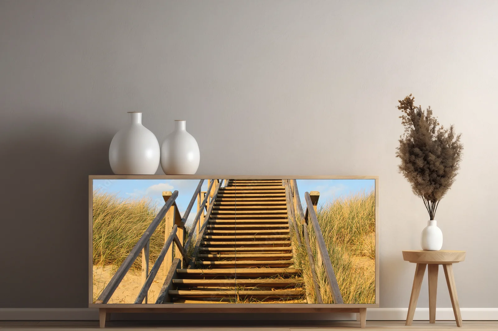 Niebo i natura w pastelowych odcieniach Sylt
